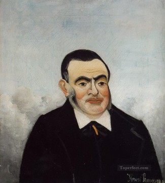 アンリ・ルソー Painting - 男性の肖像画 1905年 アンリ・ルソー ポスト印象派 素朴原始主義